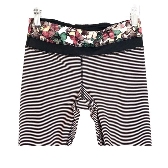 🌺LULULEMON Inspire ll All Full-on Luxtreme Striped /Butterfly Waistband Size 8🌺 - Picture 5 of 9